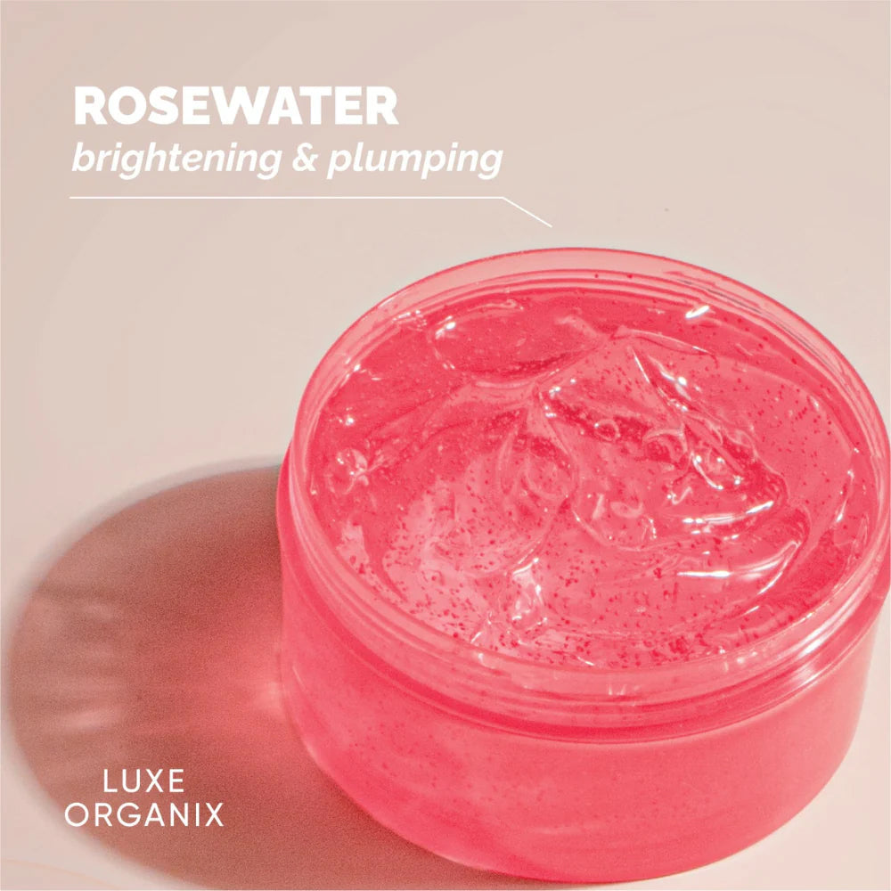 Luxe Organix Rosewater Soothing Gel 300ml | Bini Beauty NZ AU