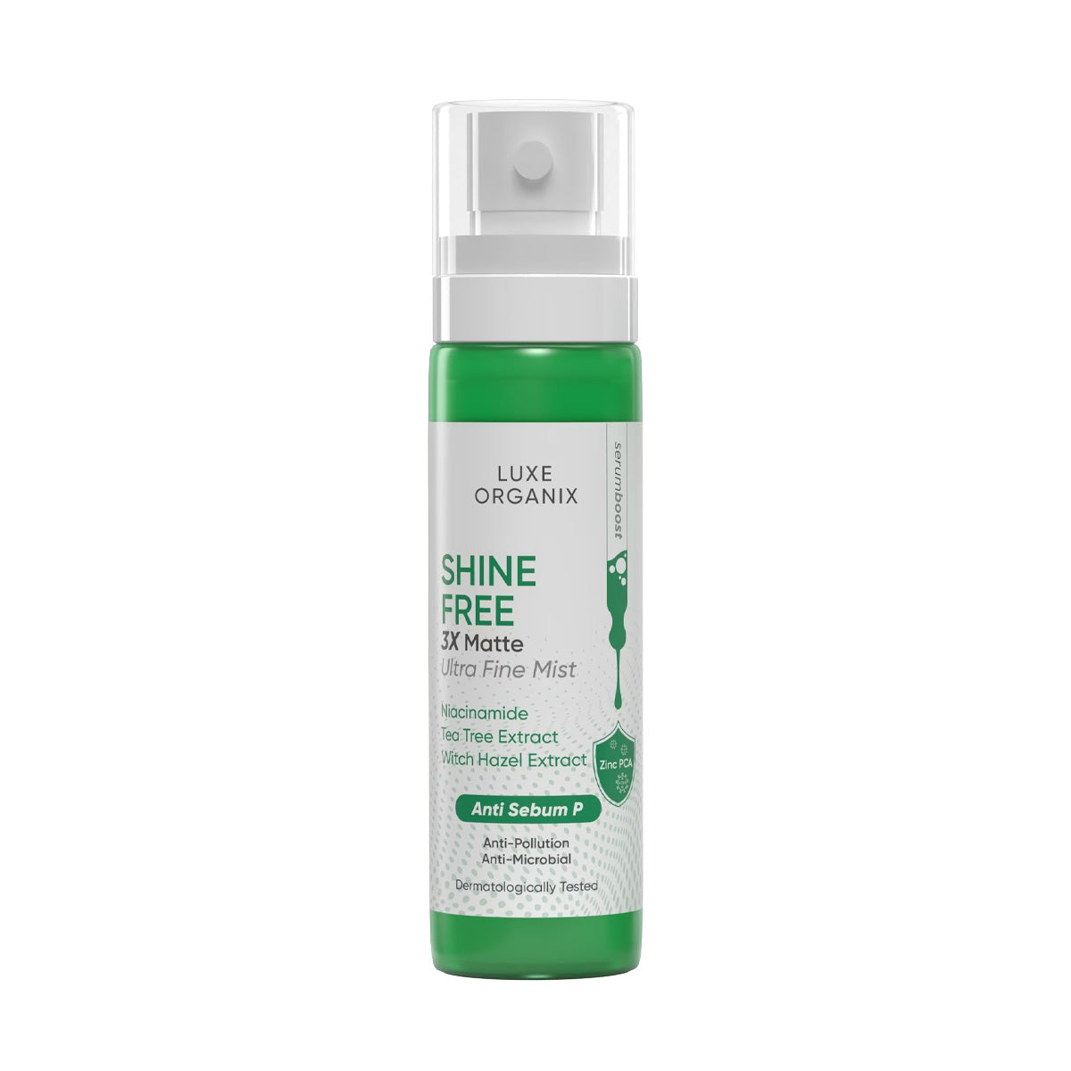 Luxe Organix Shine Free 3x Matte Ultra Fine Mist 80ml