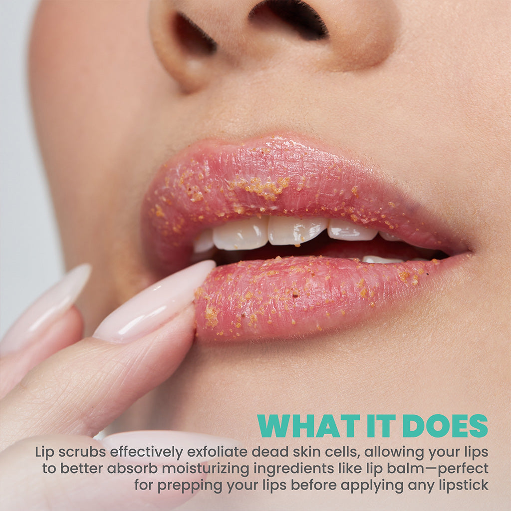 Luxe Organix Soft Lips Gentle Exfoliating Lip Scrub 15g