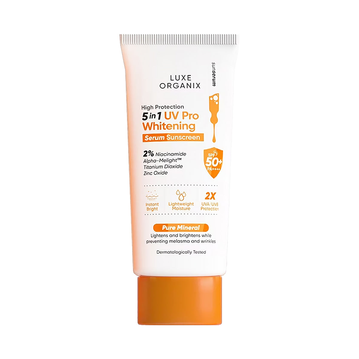 Luxe Organix High Protection UV Pro Whitening Serum Sunscreen