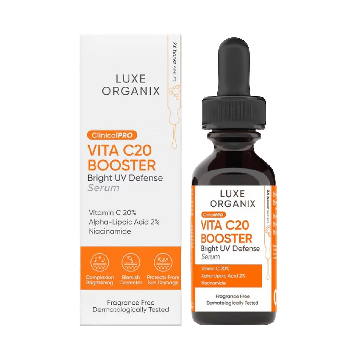 Luxe Organix Clinical Pro Vita C20 Booster Serum 30ml