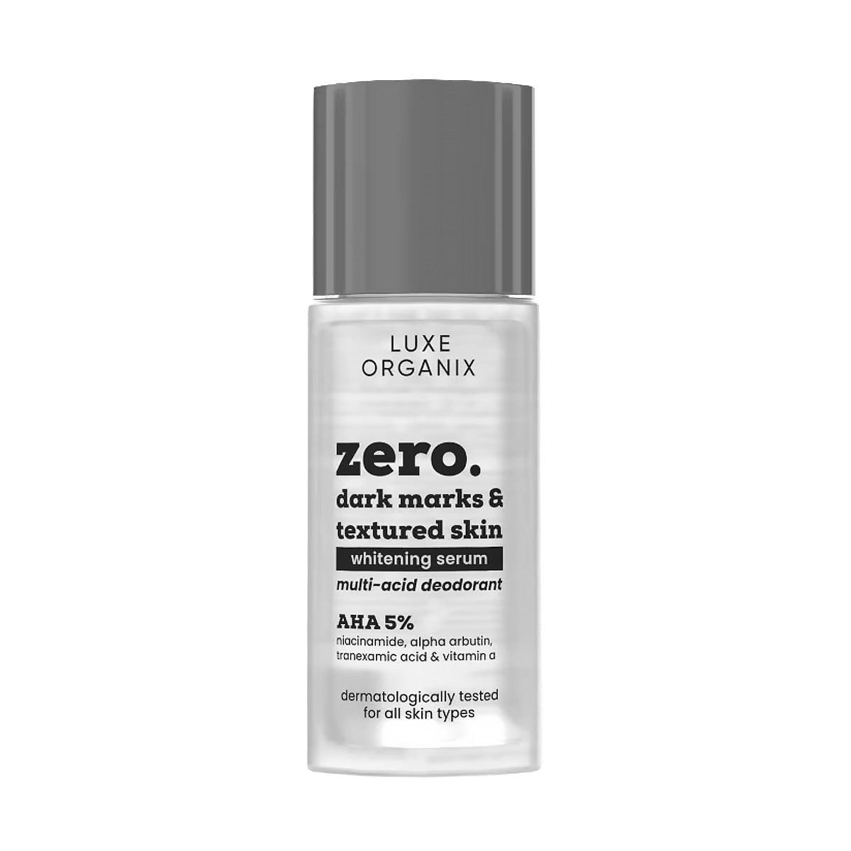 Luxe Organix Zero Dark Marks & Textured Skin Whitening Serum Deodorant For All Skin Types