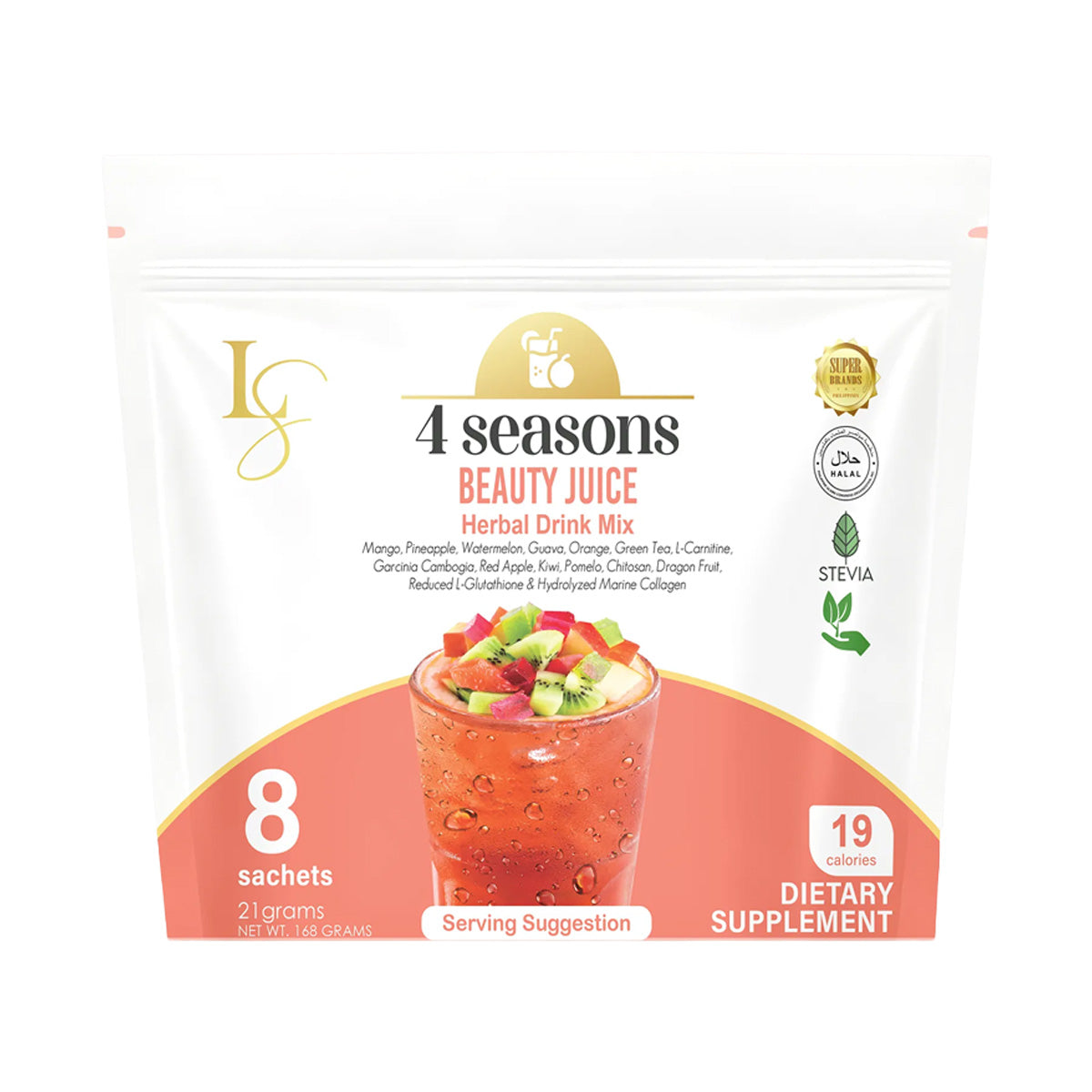 Luxe Slim Four Seasons Beauty Juice (21g x 8 Sachets)