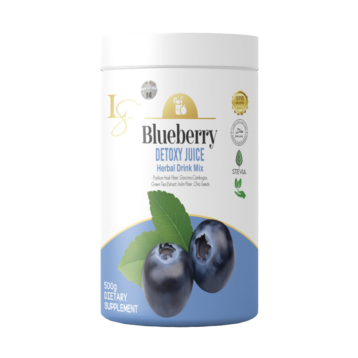 Luxe Slim Blueberry Detoxy Juice 500g