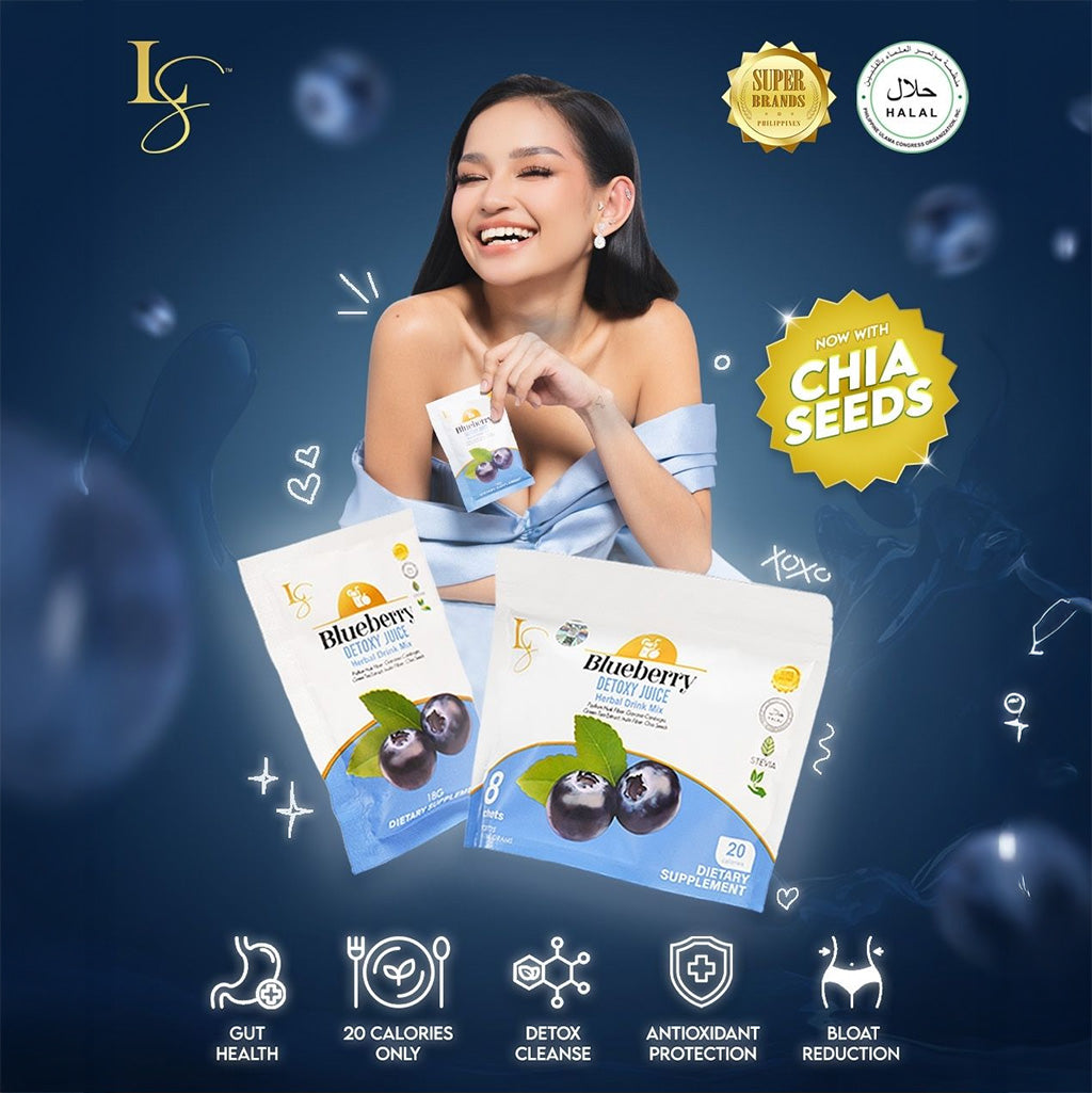 Luxe Slim Blueberry Detoxy Juice
