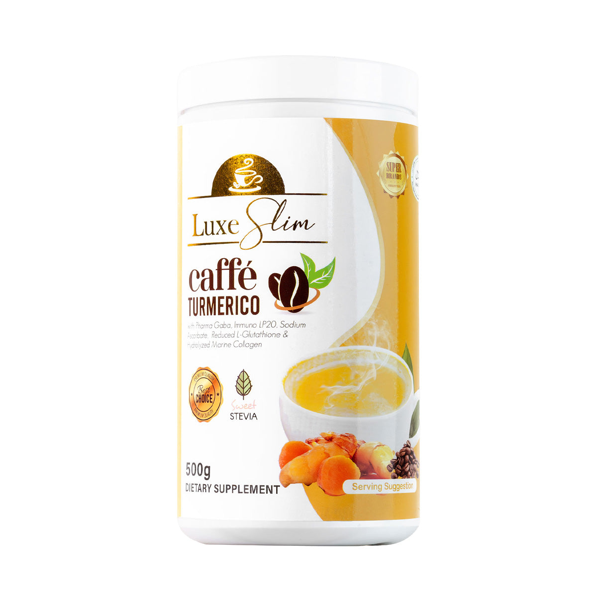 Luxe Slim Caffé Turmerico 500g