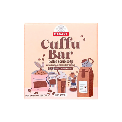 Magarā Skin Cuffu Bar Coffee-based Soap | Filipino Skincare NZ