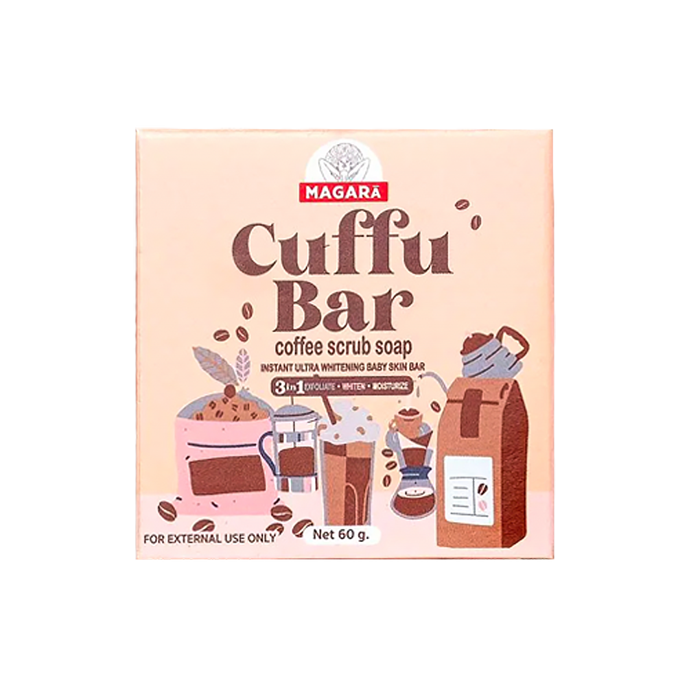 Magarā Skin Cuffu Bar Coffee-based Soap | Filipino Skincare NZ