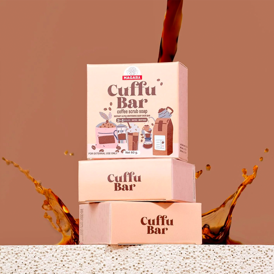 Magarā Skin Cuffu Bar Coffee-based Soap | Filipino Skincare NZ - lifestyle
