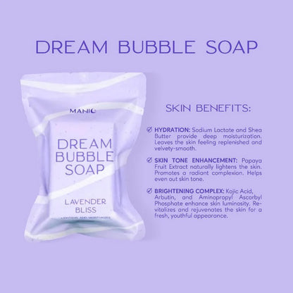 Manic Beauty Dream Bubble Soap 130g | Bini Beauty