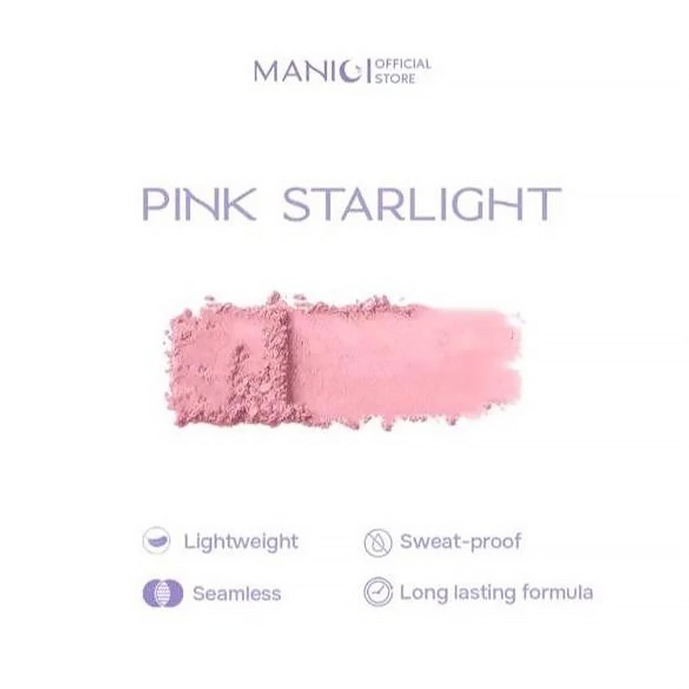 Manic Beauty Pressed Blush Powder Refills - in Pink Starlight shade