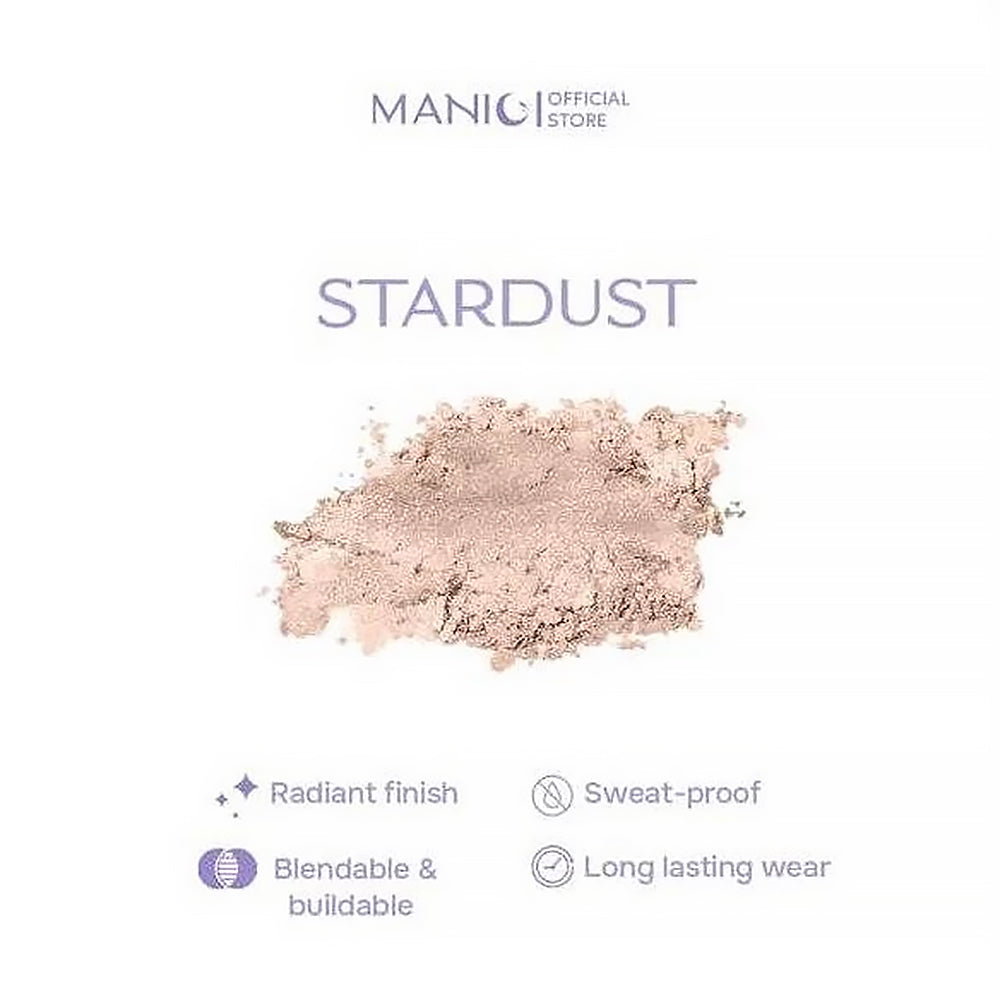Manic Beauty Pressed Highlighter Powder Refills stardust shade