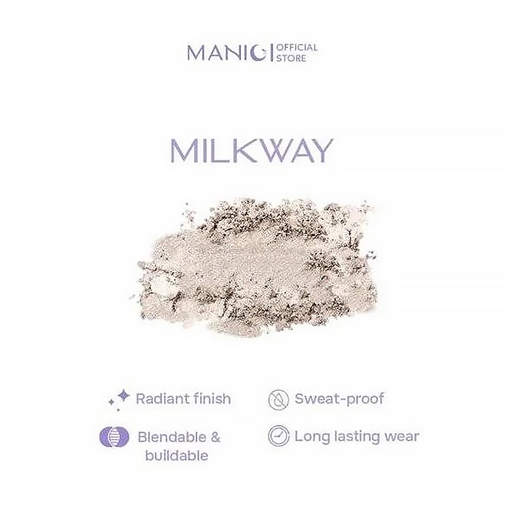 Manic Beauty Pressed Highlighter Powder Refills milkyway shade