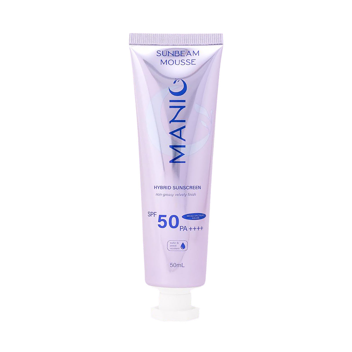 Manic Beauty Sunbeam Mousse Hybrid Sunscreen SPF 50 PA++++ 50ml