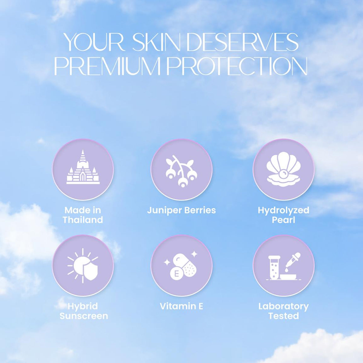 Manic Beauty Sunbeam Mousse Hybrid Sunscreen SPF 50 PA++++ 50ml