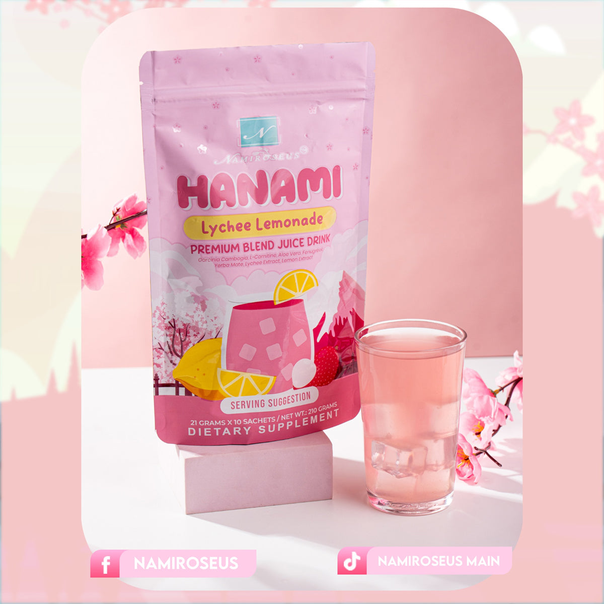 Namiroseus Hanami Lychee Lemonade - feature photo