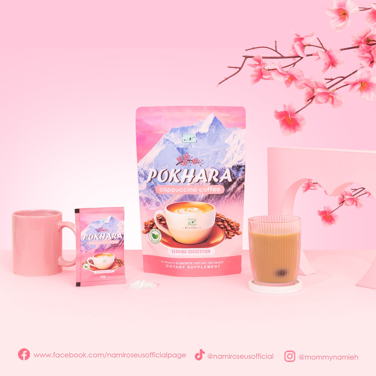 Namiroseus Pokhara Cappuccino Coffee | Bini Beauty