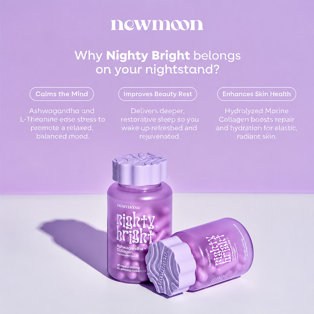 New Moon Nighty Bright 60 Capsules 500mg