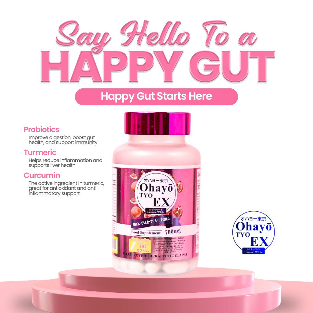 Ohayo TYO EX Lumine White Glutathione key ingredients