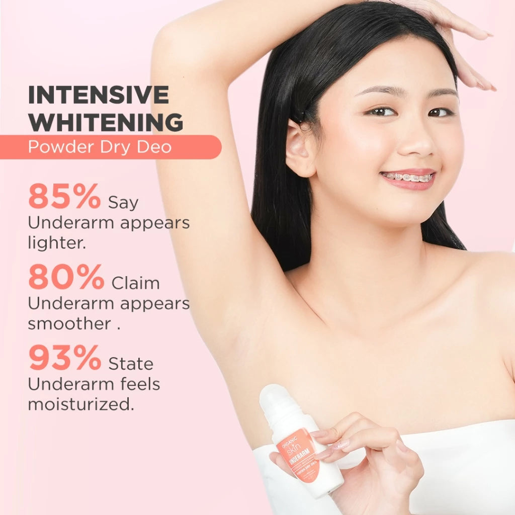 Organic Skin Intensive Whitening Powder Dry Deo 40ml