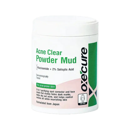 Oxecure Acne Clear Powder Mud 50g | Bini Beauty