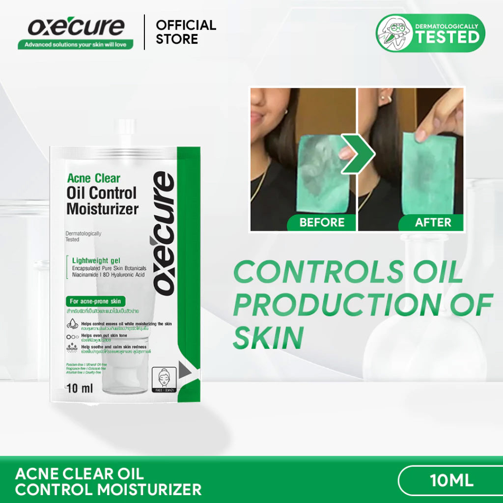 Oxecure Acne Clear Oil Control Moisturizer 10ml
