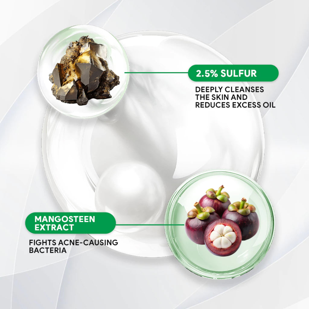 Oxecure Sulfur Soap 100g - key ingredients