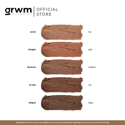 GRWM Cosmetics Shady Sun Stick Bronzer | Filipino Cosmetics NZ AU - shades