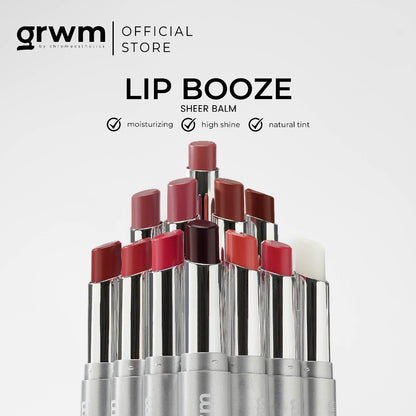 GRWM Cosmetics Lip Booze Tinted Sheer Balm | Filipino Cosmetics NZ AU - benefits