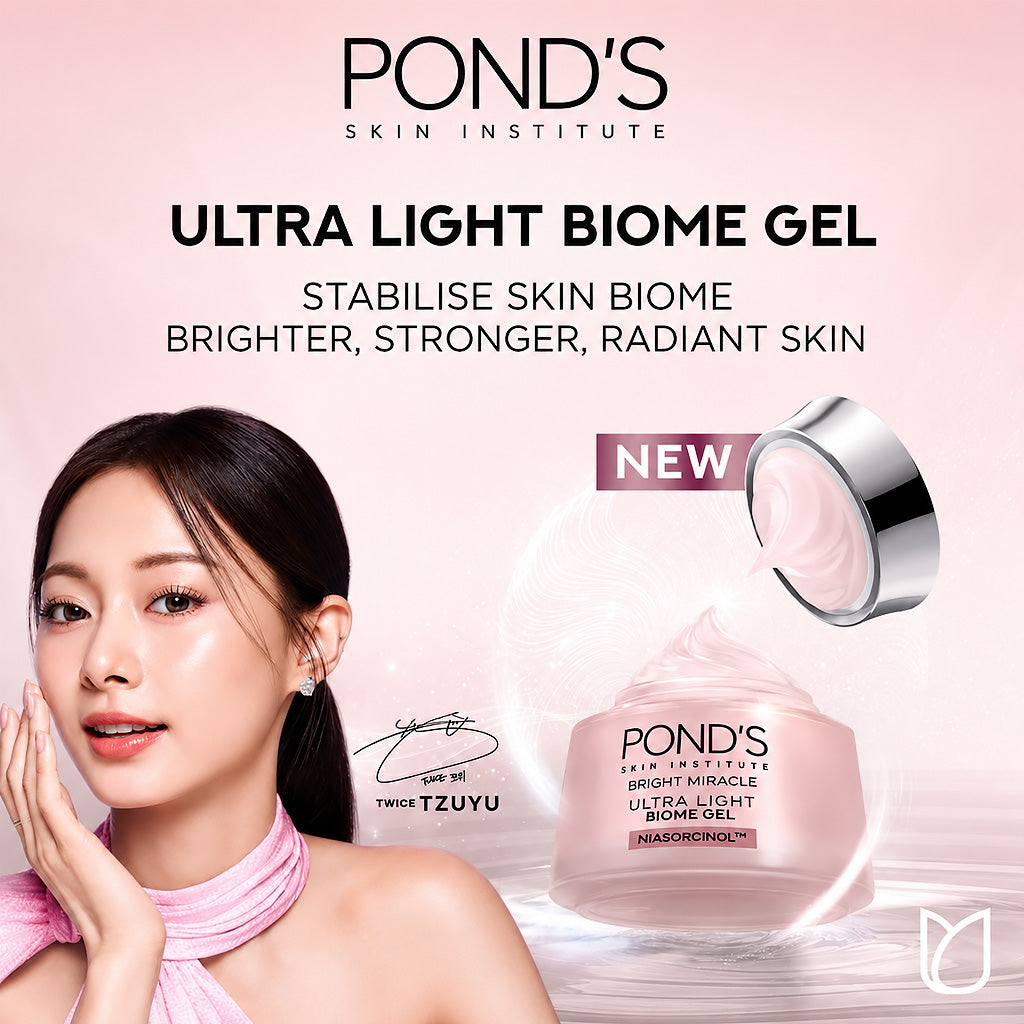 POND’S Bright Miracle Ultimate Clarity Ultra Light Biome Gel 50g