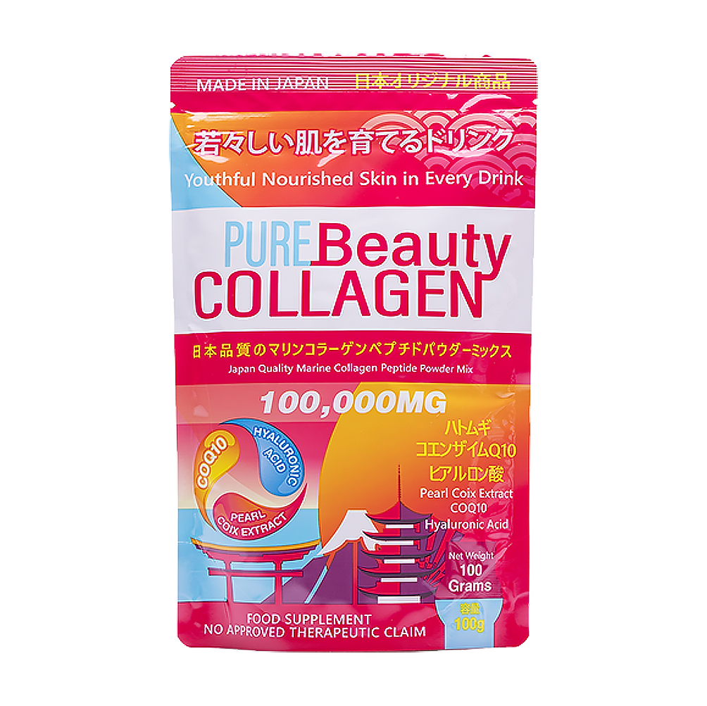 Pure Beauty Collagen Powder Drink | Filipino Beauty Supplements NZ