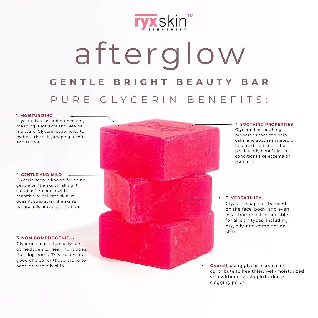RYX Skin After Glow Gentle Bright Beauty Bar 70g Filipino Skincare NZ - benefits
