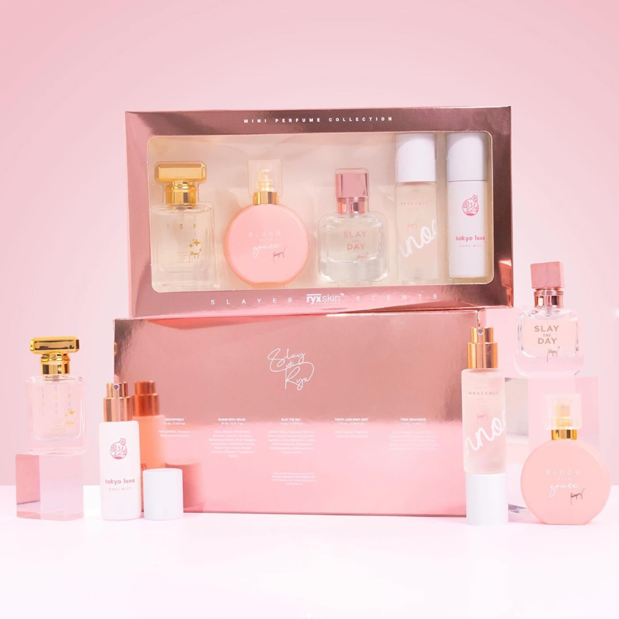 RYX Skin Mini Perfume Collection | Filipino Skincare Products NZ - feature