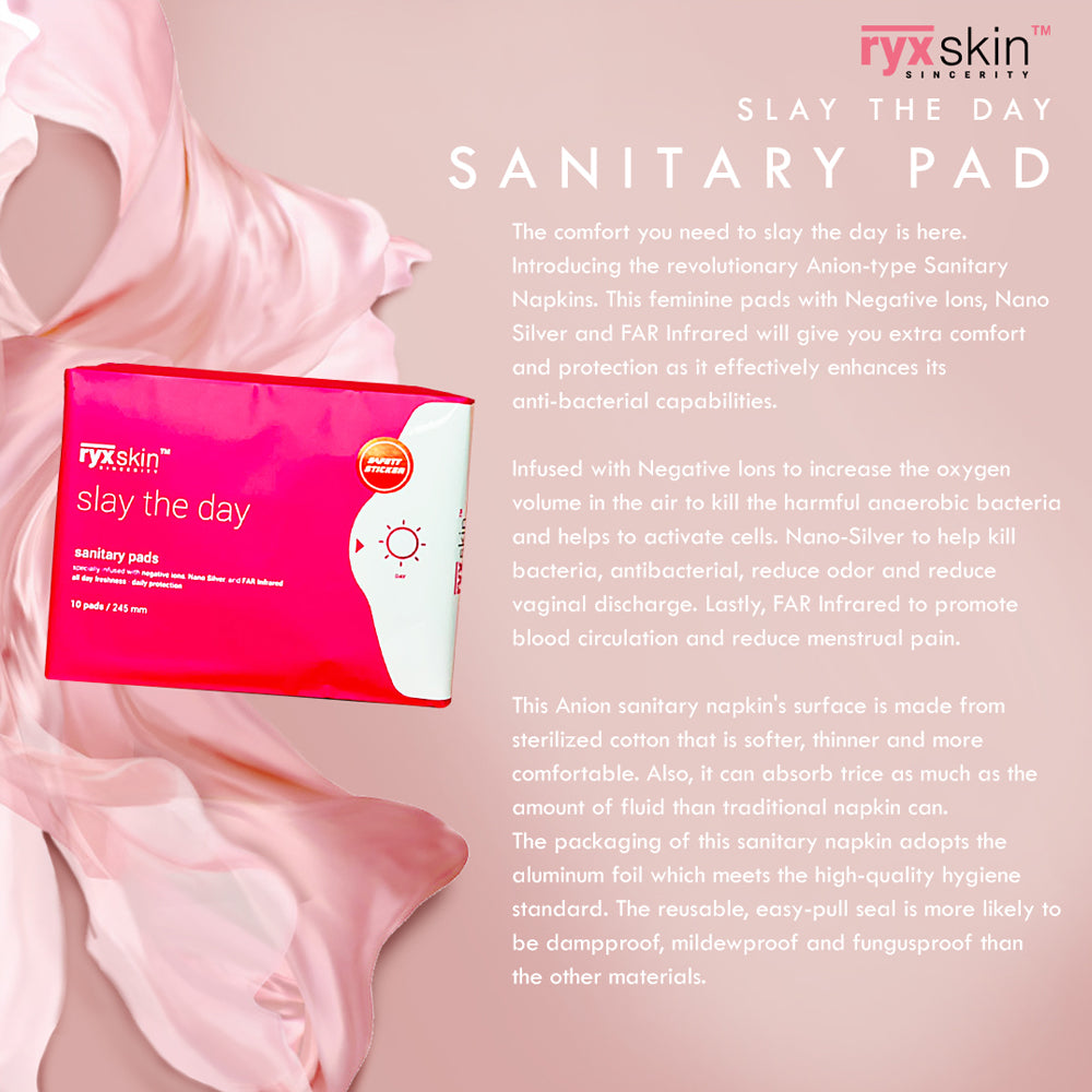 Ryx Skin Slay The Day Sanitary Pads | Feminine Sanitary Supplies