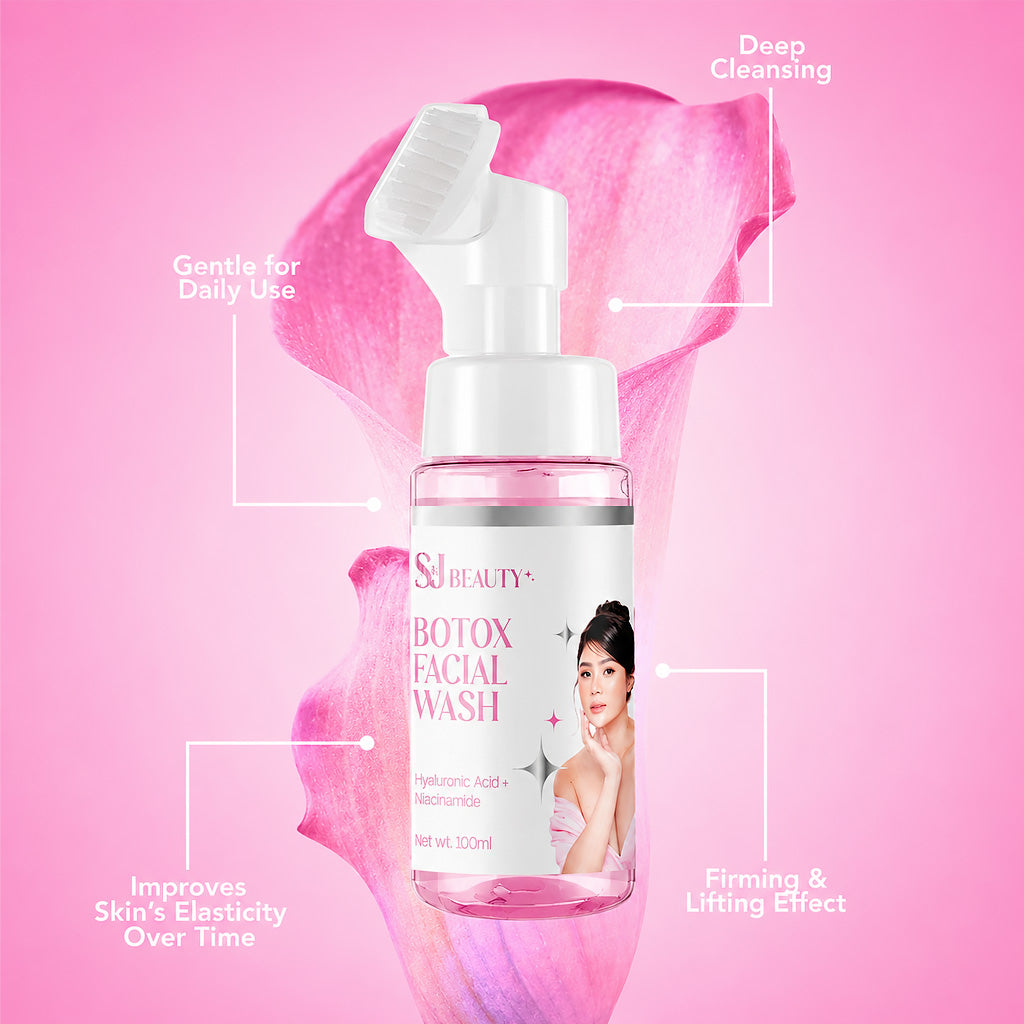 Benefits of S&J Beauty Botox Facial Wash 100ml