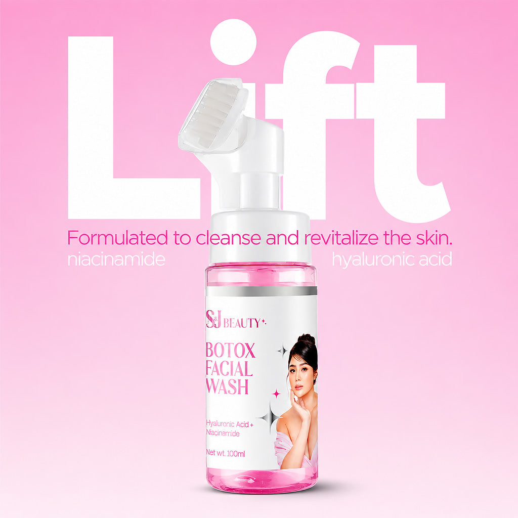 S&J Beauty Botox Facial Wash 100ml