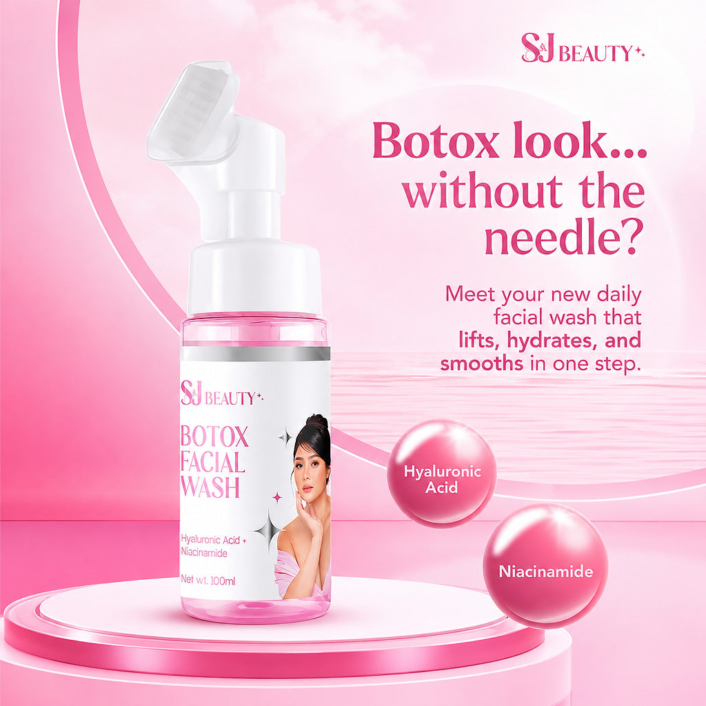 What is S&J Beauty Botox Facial Wash 100ml