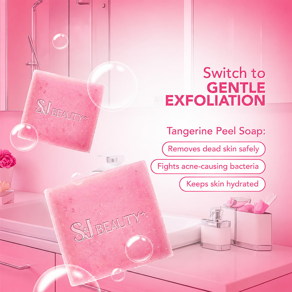 S&J Beauty Tangerine Peel Soap 5 pcs x 70g
