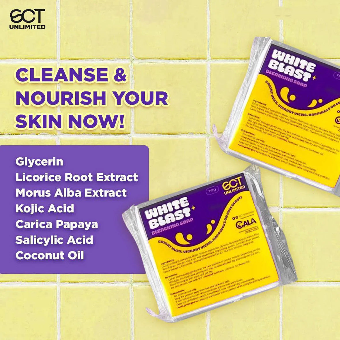 SCT Unlimited White Blast Bleaching Soap 70g