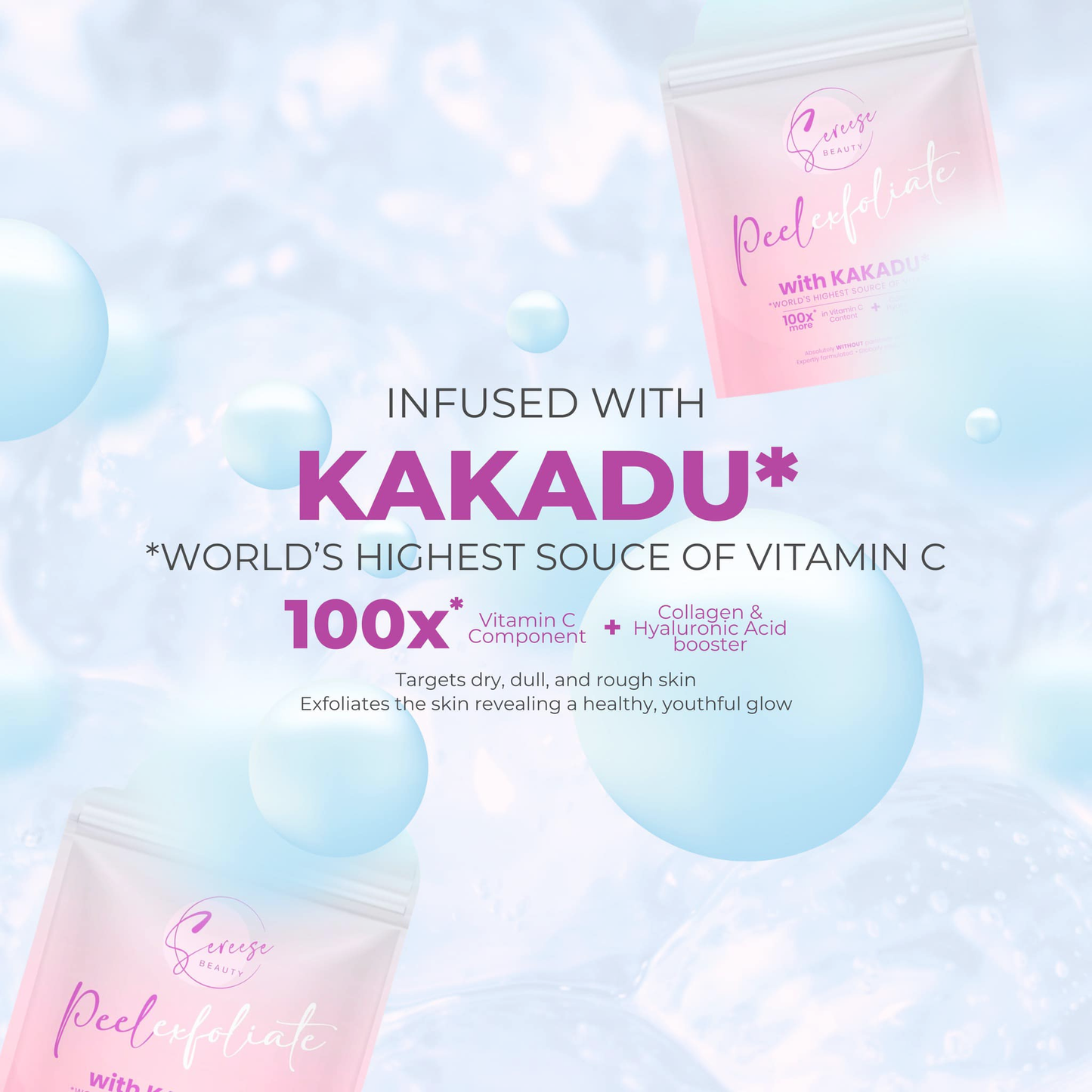 Sereese Beauty PeelExfoliate Set with Kakadu | Filipino Skincare NZ AU - kakadu benefits