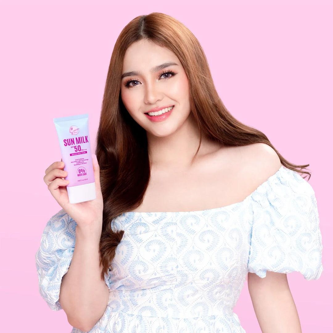 Sereese Beauty Sun Milk SPF50 PA+++ 0% White Cast | Filipino Beauty