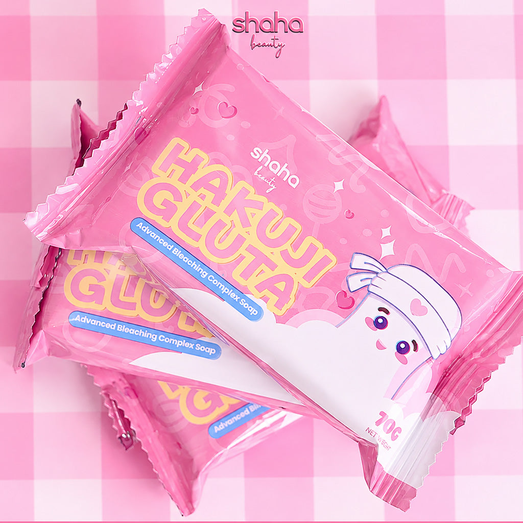 Shaha Beauty Hakuji Gluta Soap 70g