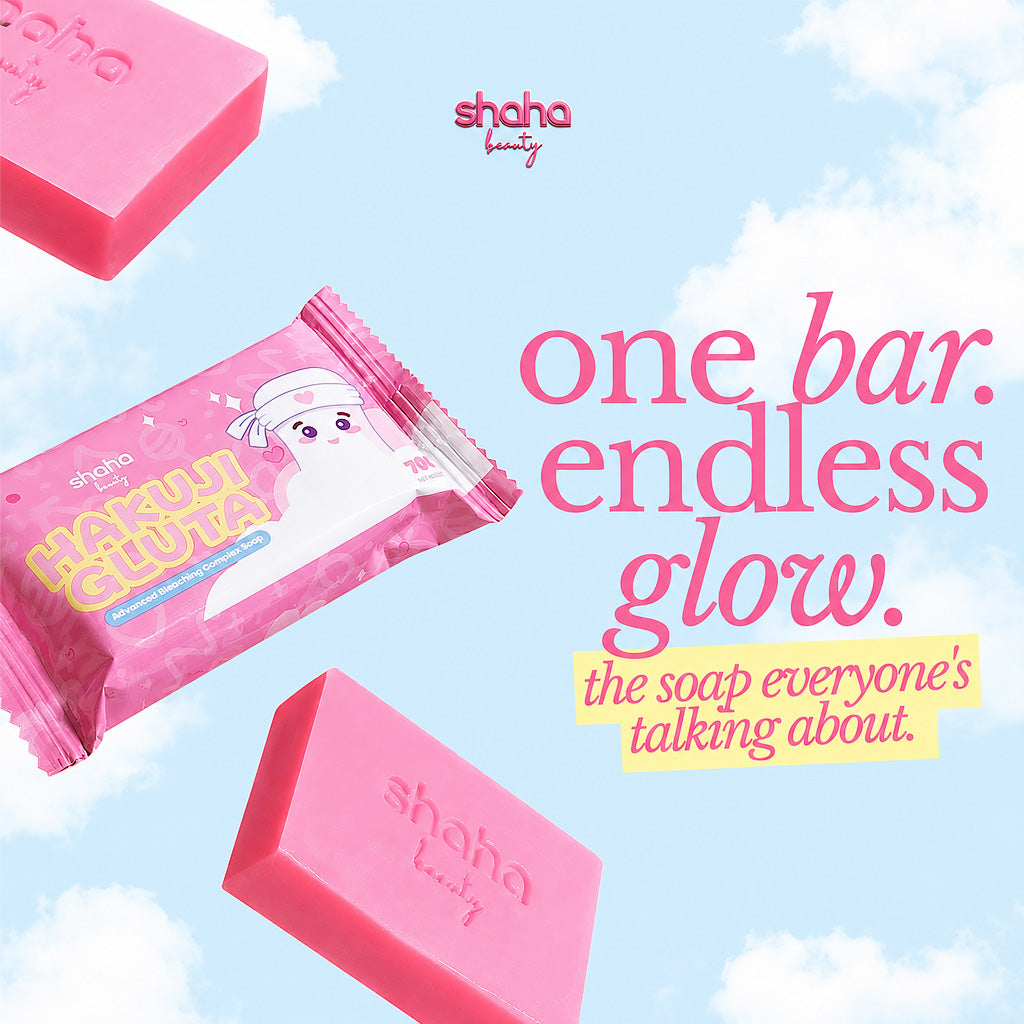 Shaha Beauty Hakuji Gluta Soap 70g