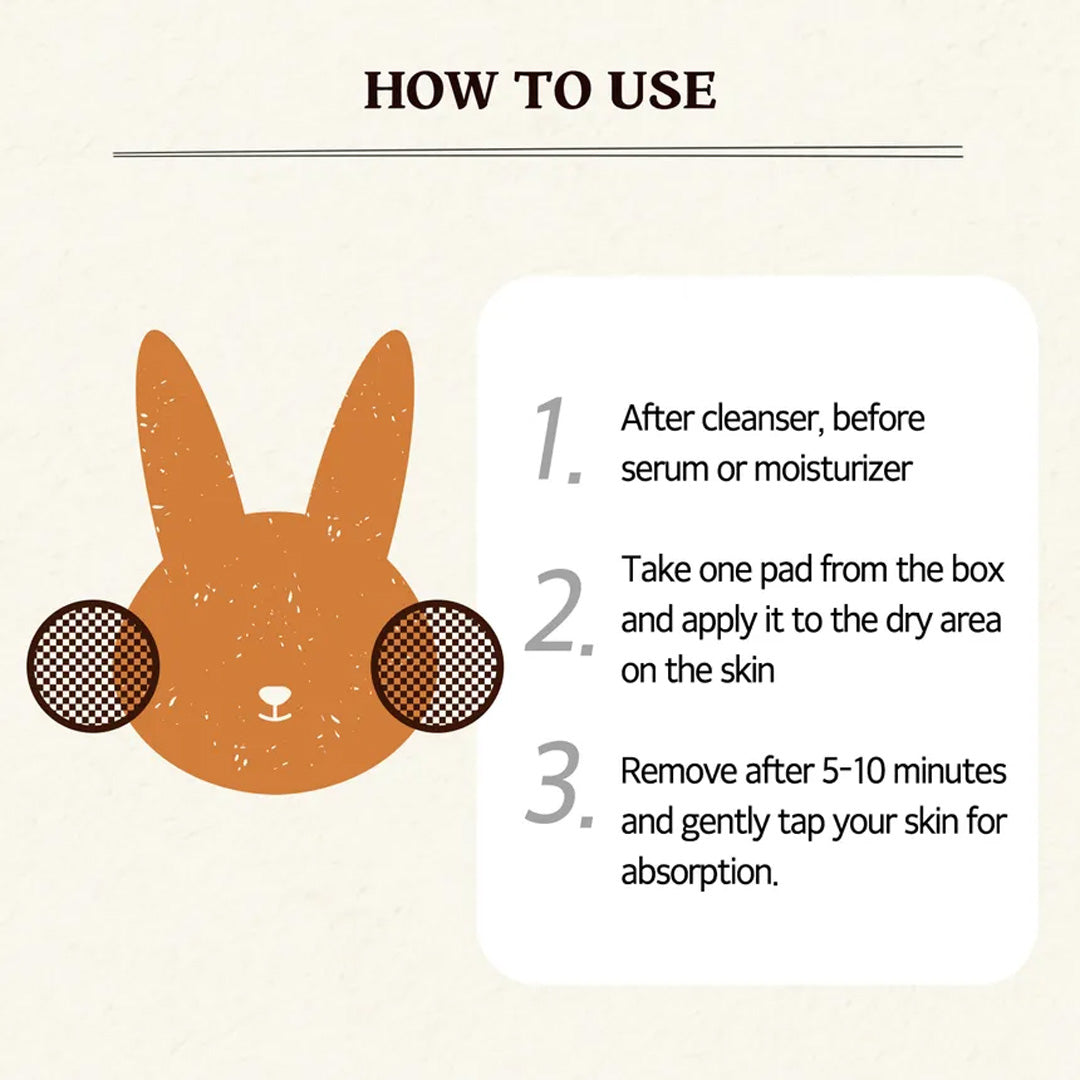 How to use - SKINFOOD Carrot Carotene Calming Water Pad 250g