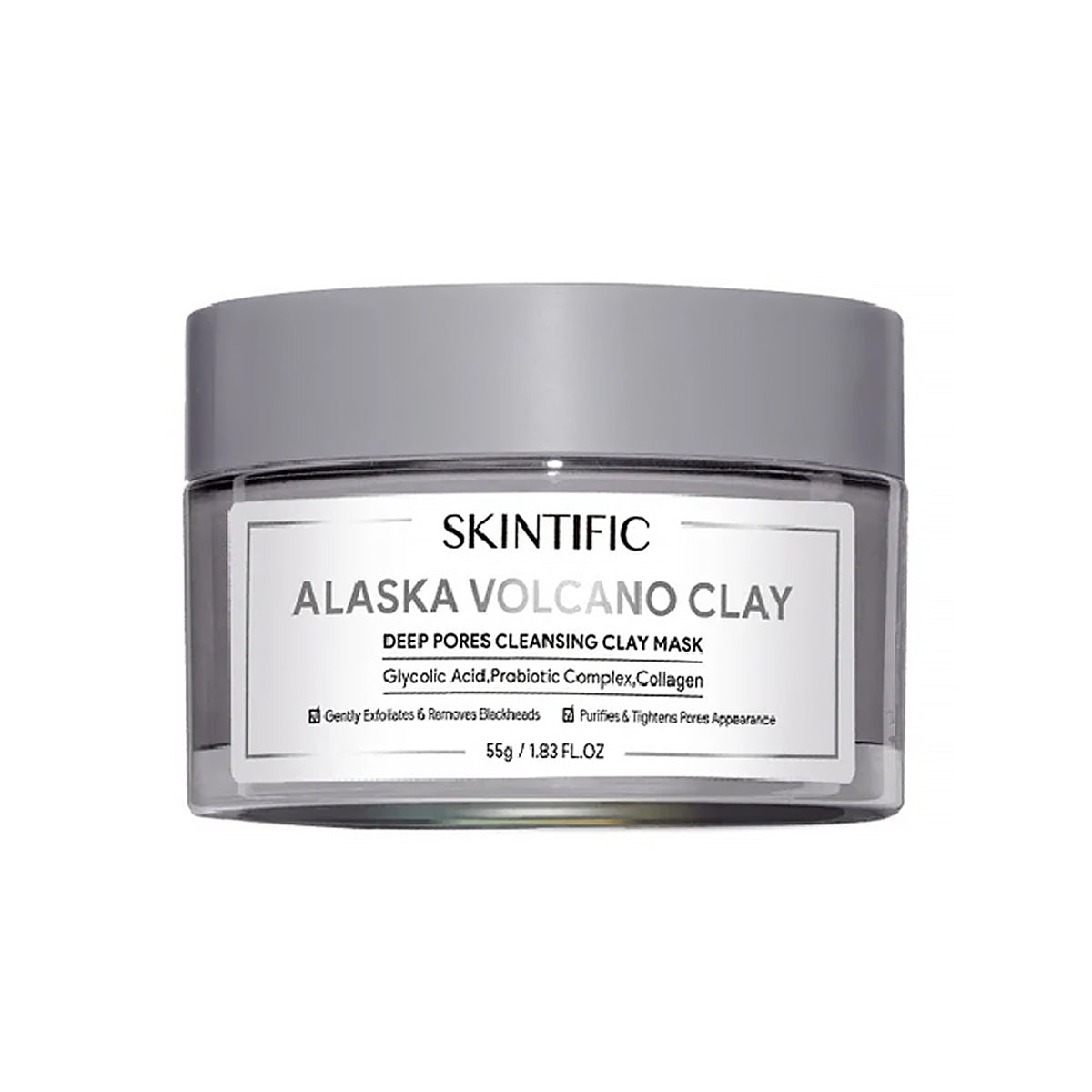 Skintific Alaska Volcano Deep Pores Cleansing Clay Mask 55g | Bini Beauty AU NZ