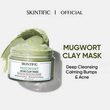 Skintific Mugwort Acne Clay Mask 55g | Bini Beauty AU NZ