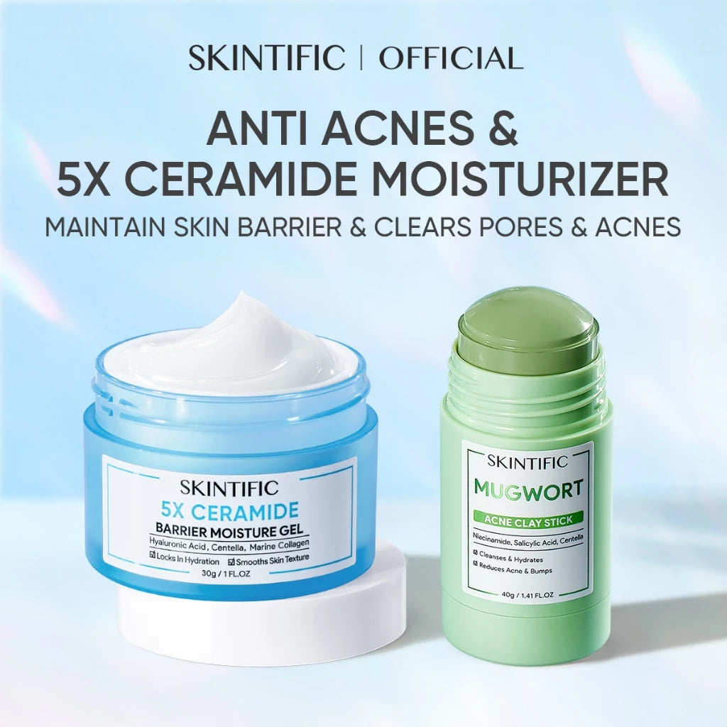 Skintific Anti Acne & Barrier Moisture Bundle | Bini Beauty AU NZ