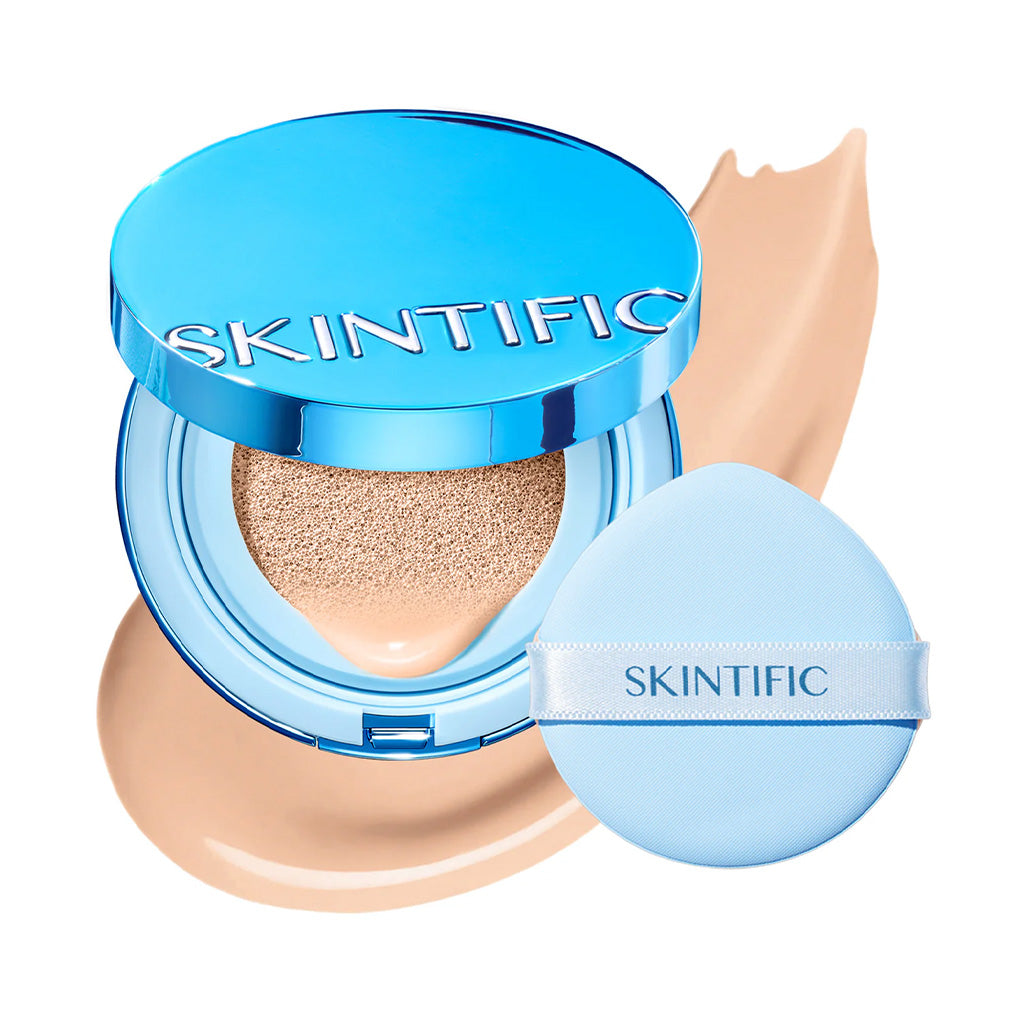 Skintific Perfect Stay Velvet Matte Cushion 01 Vanilla