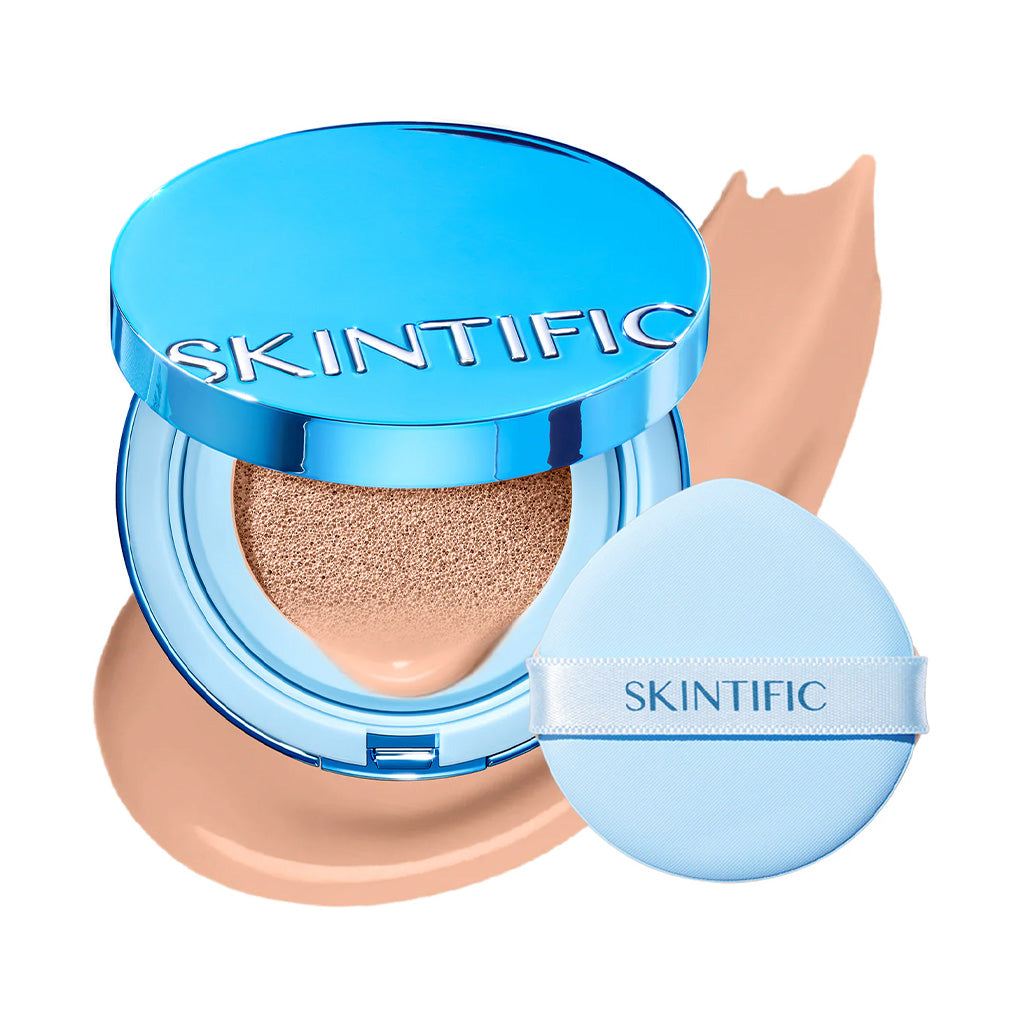 Skintific Perfect Stay Velvet Matte Cushion 03A Almond