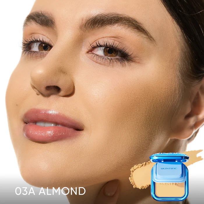 Skintific Ultra Cover Powder Foundation in 03A Almond shade